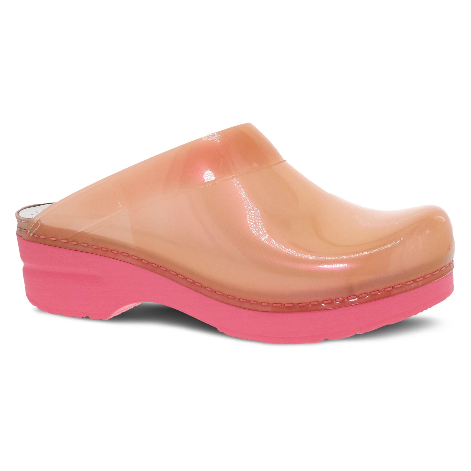 Dansko Sonja Coral Translucent 1 Dansko Sonja Coral Translucent