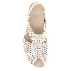 Dansko Teagan White Vintage Leather -Dansko Stepzone Sales Store 3115011400 VIT