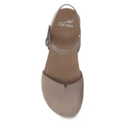 Dansko Rowan Taupe Milled Nubuck -Dansko Stepzone Sales Store 6025165300 VIT