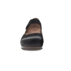 Dansko Beatrice Black Burnished Nubuck -Dansko Stepzone Sales Store 9423477800 VF1