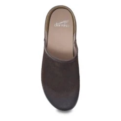 Dansko Brenna Chocolate Burnished Suede -Dansko Stepzone Sales Store 9431451600 VIT