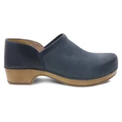 Dansko Brenna Navy Burnished Suede -Dansko Stepzone Sales Store 9431751600 VIS
