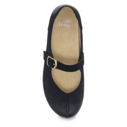 Dansko Mika Black Burnished Suede -Dansko Stepzone Sales Store 9606100200 VIT