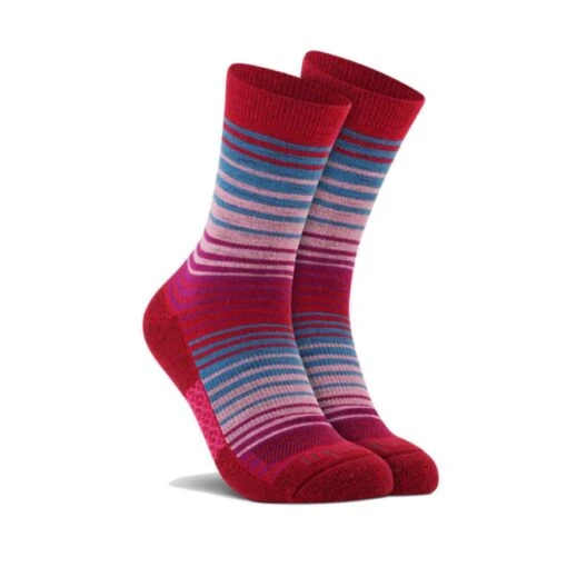 Dansko Merino Wool Crew Socks Red Stripes -Dansko Stepzone Sales Store Evergreen ImgProduct StripeCrewRed Desktop