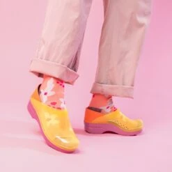 Dansko Professional Yellow Translucent -Dansko Stepzone Sales Store S23 PDP Pro Translucent Yellow 2400x2400 jpg 1