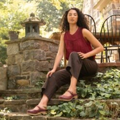 Dansko Bria Cinnabar Burnished Nubuck -Dansko Stepzone Sales Store S24 Barnes Bria Red 0139 Sept23 2400x2400 b36379f4 6ead 4fe1 aa5d e30ea6d77de1